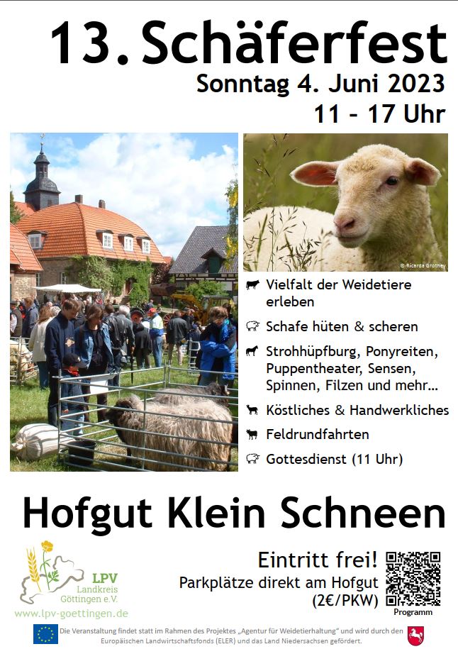 Plakat Schaferfest 2023